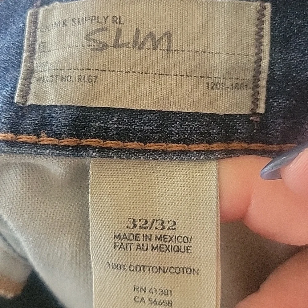 Ralph Lauren Denim & Supply Patchwork Slim Jean
